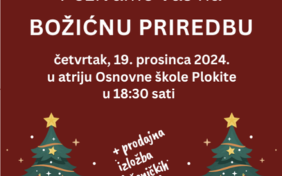 Božićna priredba u našoj školi