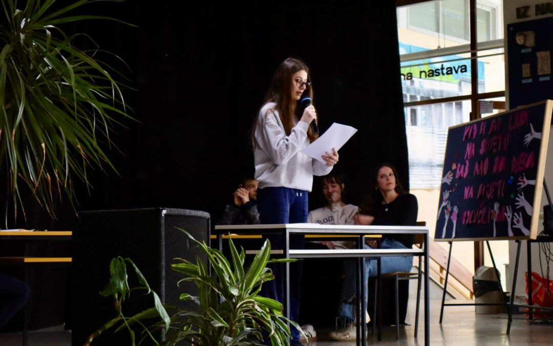 Pokazna debata kao dio projekta Moja glava, moja snaga