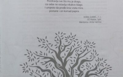 Bravo za našu mladu pjesnikinju!