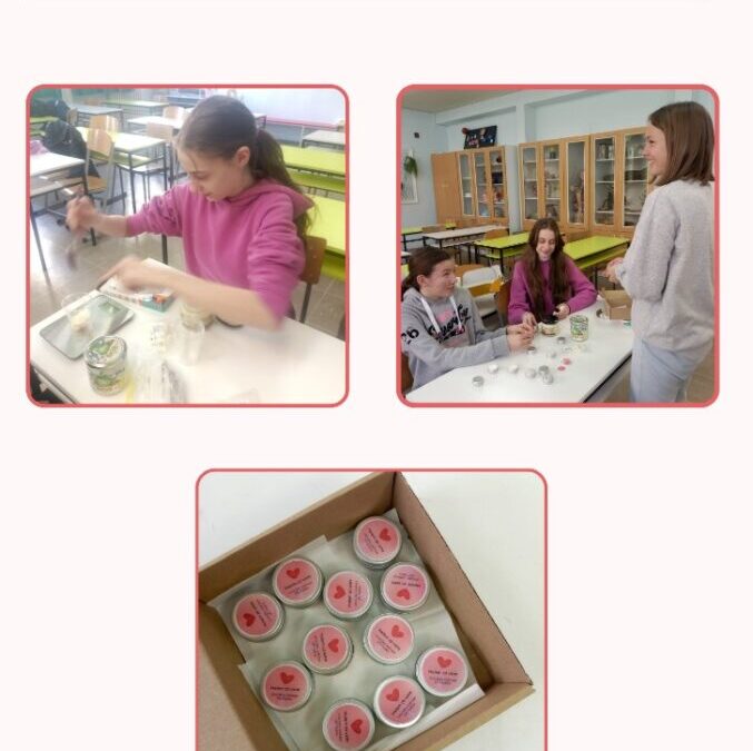 Radionica izrade balzama u sklopu eTwinning projekta „Digitale Gärten“ –