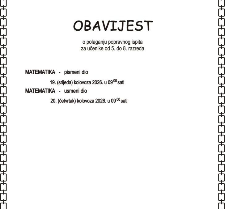 Obavijest